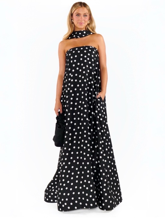 Show Me Your MuMu Dresses & Skirts - Show Me Your Mumu Polka Dot Tinsley Tube Dress